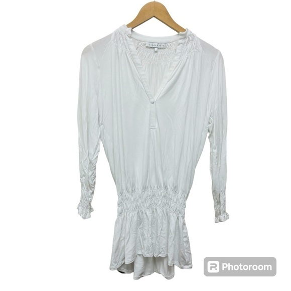 Heidi Klein Cote Sauvage Smocked Tunic - Picture 1 of 12